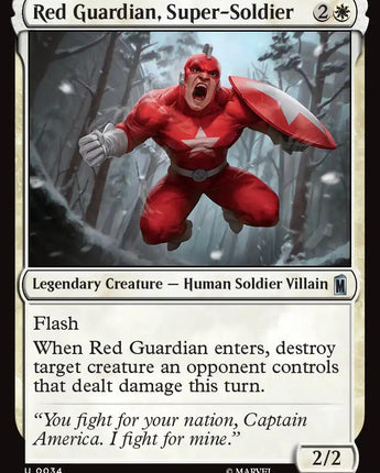 Red Guardian, Super-Soldier