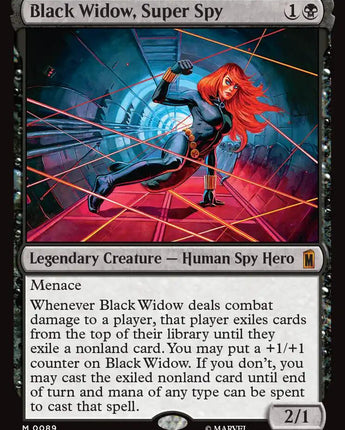 Black Widow, Super Spy