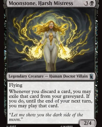 Moonstone, Harsh Mistress