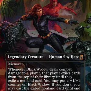 Black Widow, Super Spy (Borderless) (0347)