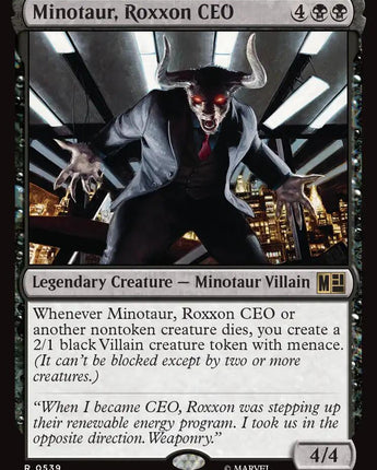 Minotaur, Roxxon CEO