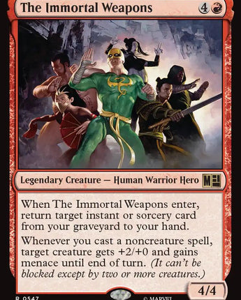 The Immortal Weapons