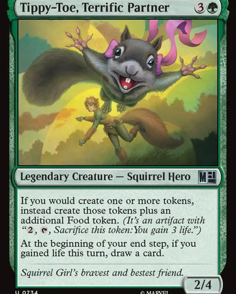 Tippy-Toe, Terrific Partner