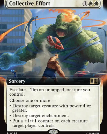 Collective Effort (Extended Art)