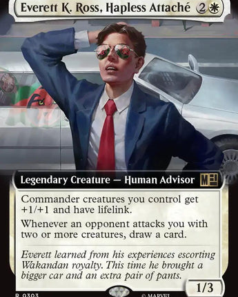 Everett K. Ross, Hapless Attache (Extended Art)