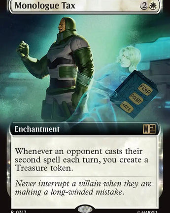 Monologue Tax (Extended Art)