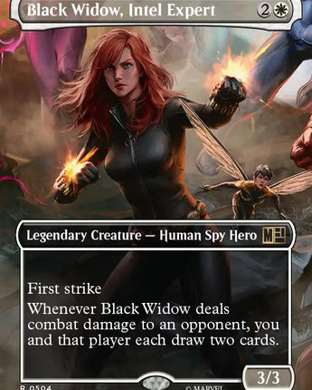 Black Widow, Intel Expert (Borderless)