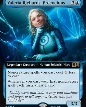 Valeria Richards, Precocious (Extended Art)