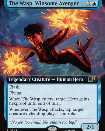 The Wasp, Winsome Avenger (Extended Art)