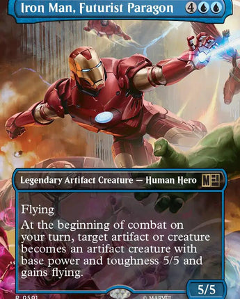 Iron Man, Futurist Paragon (Borderless)