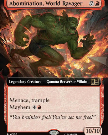Abomination, World Ravager (Extended Art)