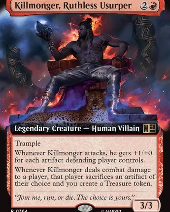 Killmonger, Ruthless Usurper (Extended Art)