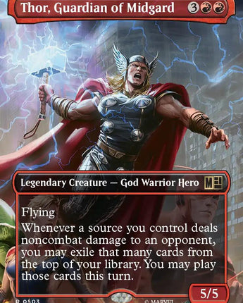 Thor, Guardian of Midgard (Borderless)