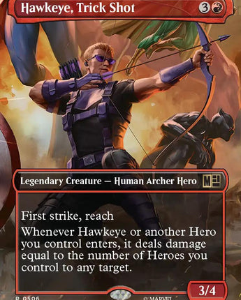 Hawkeye, Trick Shot (Borderless)