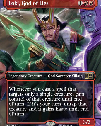 Loki, God of Lies (Borderless)