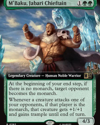 M'Baku, Jabari Chieftain (Extended Art)