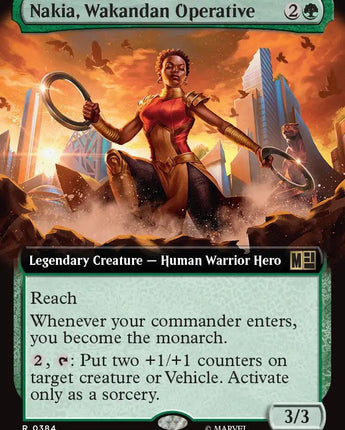 Nakia, Wakandan Operative (Extended Art)
