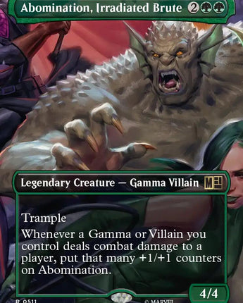 Abomination, Irradiated Brute (Borderless)