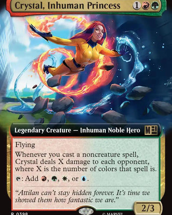 Crystal, Inhuman Princess (Extended Art)