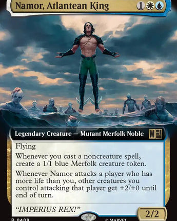 Namor, Atlantean King (Extended Art)