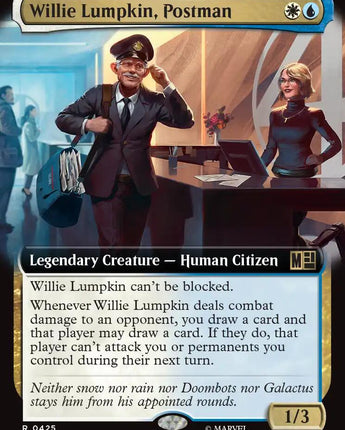 Willie Lumpkin, Postman (Extended Art)