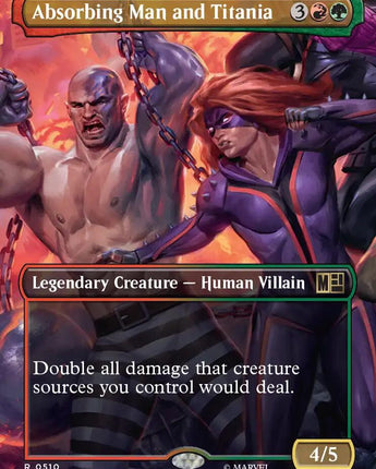 Absorbing Man and Titania (Borderless)
