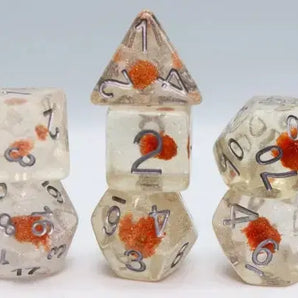 Foam Brain Inclusion Dice RPG Dice Set (7) 
