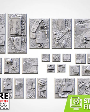 Egyptian Bases (Square) 