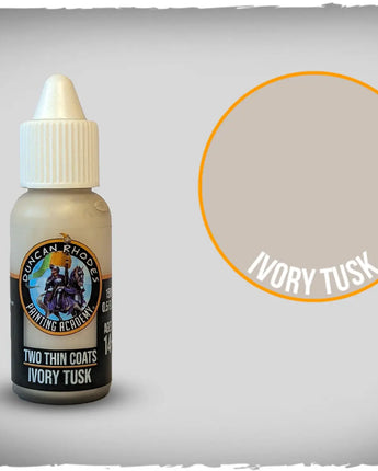 Two Thin Coats Ivory Tusk 