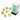 Chessex Dice: Luminary 7-Die RPG Set - Spring/white 