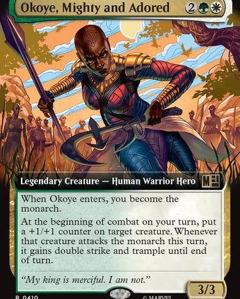 Okoye, Mighty and Adored (Extended Art)