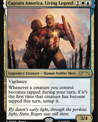 Captain America, Living Legend