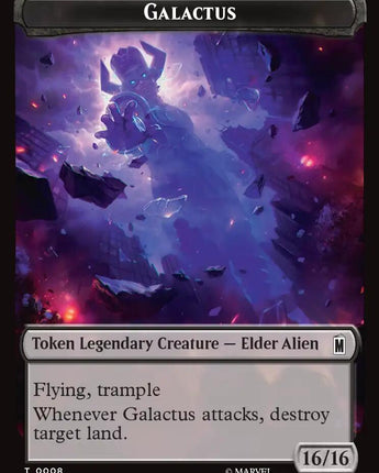 Galactus // Squirrel Double-Sided Token