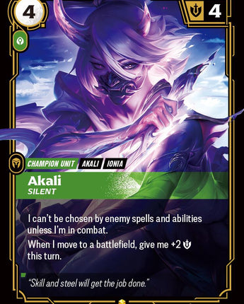 Akali, Silent (Alternate Art)