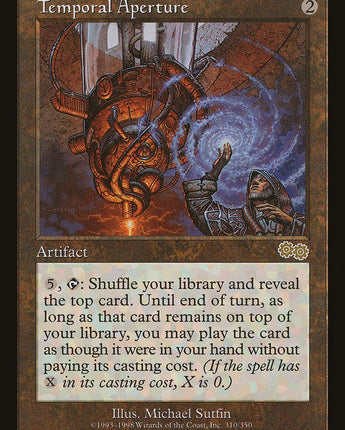 Temporal Aperture