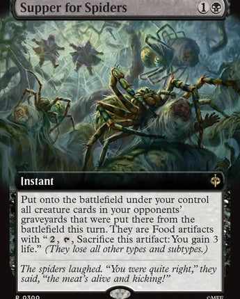Supper for Spiders (Extended Art)