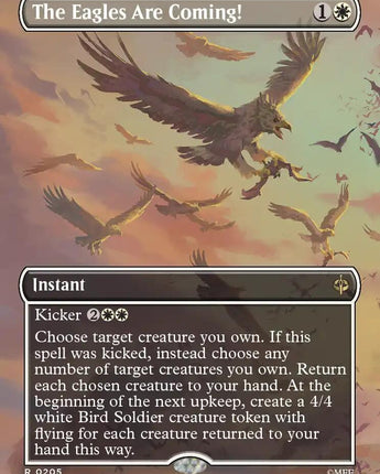 The Eagles Are Coming! (Borderless)