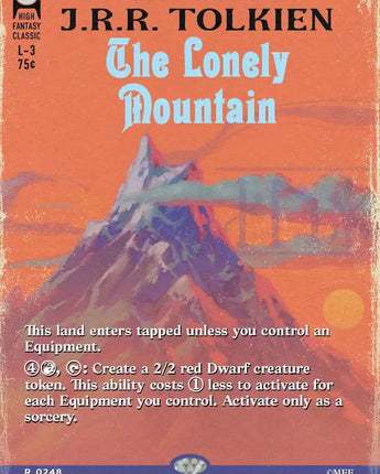 The Lonely Mountain (Borderless)
