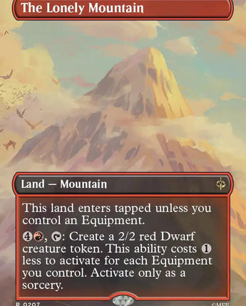 The Lonely Mountain (Borderless) (0207)