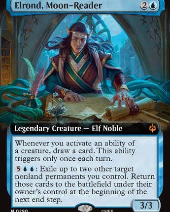 Elrond, Moon-Reader (Extended Art)