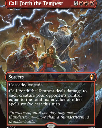Call Forth the Tempest (Borderless)
