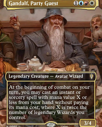 Gandalf, Party Guest (Borderless)