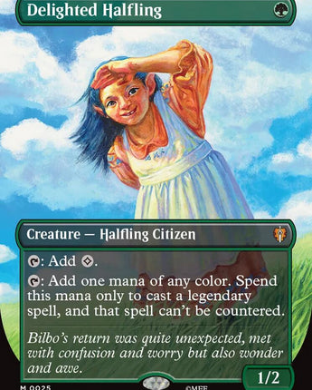 Delighted Halfling (Borderless)