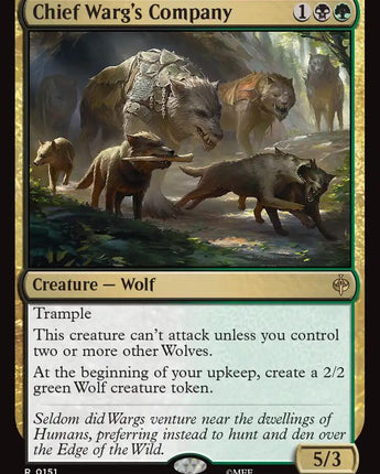 Chief Warg's Company