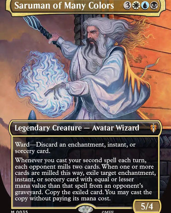 Saruman of Many Colors (Borderless)