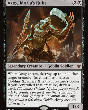 Azog, Moria's Ruin