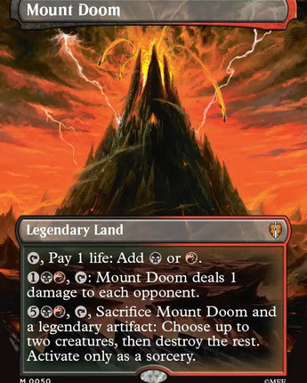 Mount Doom (Borderless)