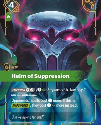 Helm of Suppression