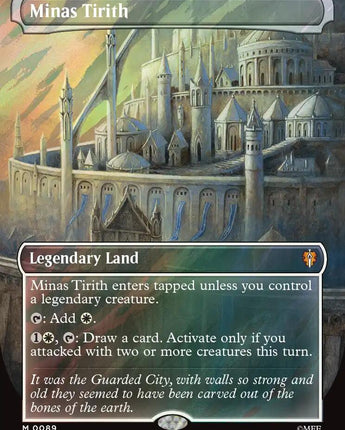 Minas Tirith (Borderless) (Surge Foil)
