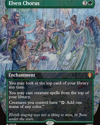 Elven Chorus (Borderless)